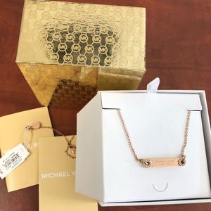 Michael Kors Necklace New With Tags and box